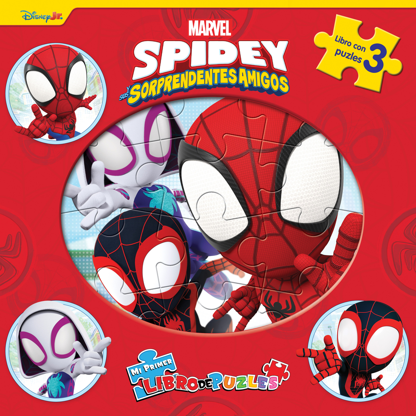 Marvel Spidey (Libro+3 puzzles)