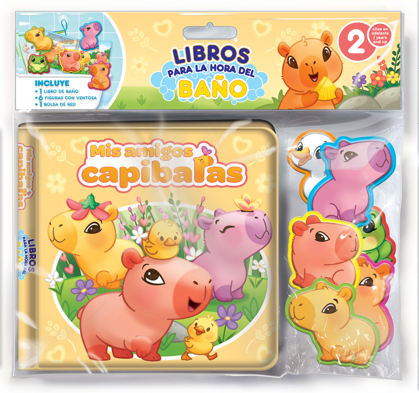 Mis amigos capibaras (Libro Ba�o)