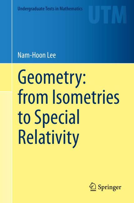 Geometry from isometries to special relativity