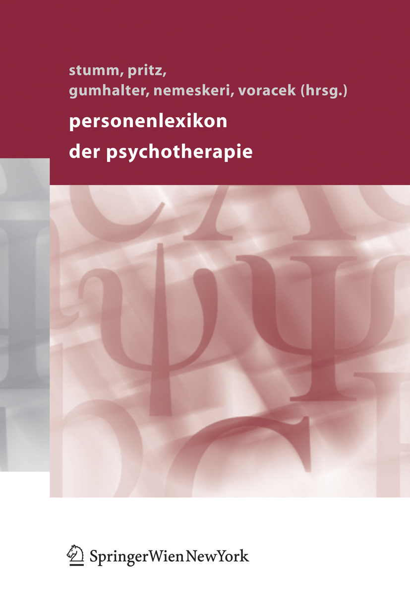 PERSONENLEXIKON DER PSYCHOTHERAPIE