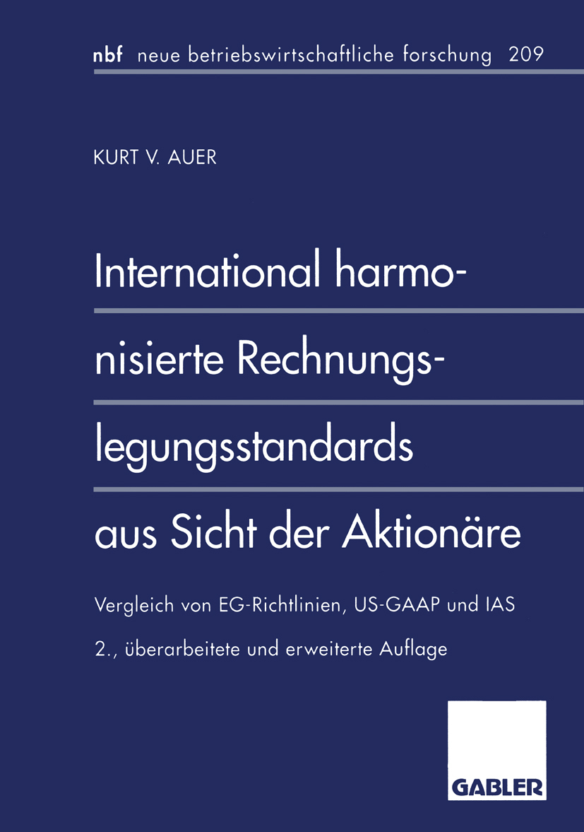 International harmonisierte Rechnungslegungsstandards aus Sicht der Aktion�re