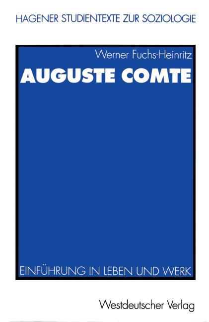 AUGUSTE COMTE