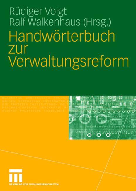 HANDW�RTERBUCH ZUR VERWALTUNGSREFORM