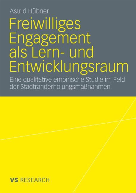Freiwilliges Engagement als Lern- und Entwicklungsraum