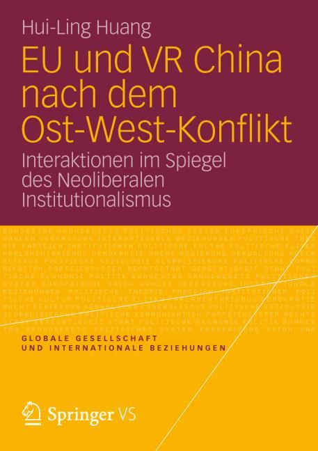 EU UND VR CHINA NACH DEM OST-WEST-KONFLIKT