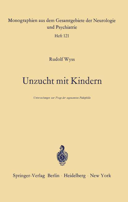 UNZUCHT MIT KINDERN