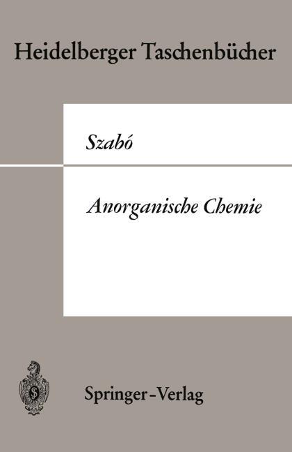 ANORGANISCHE CHEMIE
