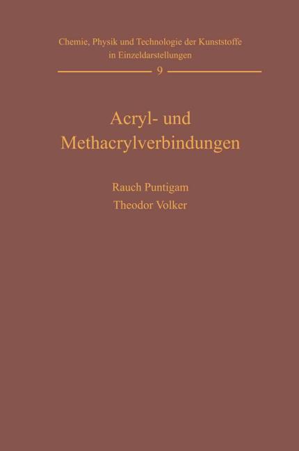 ACRYL- UND METHACRYLVERBINDUNGEN