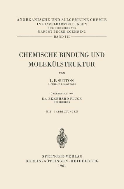 CHEMISCHE BINDUNG UND MOLEK�LSTRUKTUR