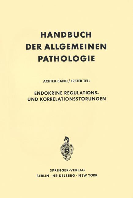 Endokrine Regulations- und Korrelationsst�rungen