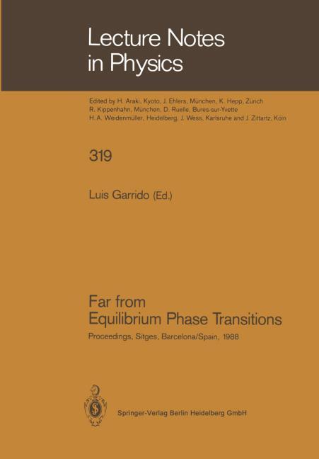 FAR FROM EQUILIBRIUM PHASE TRANSITIONS