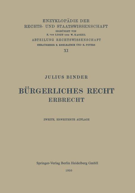 B�rgerliches Recht