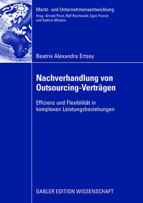 NACHVERHANDLUNG VON OUTSOURCING-VERTR�GEN