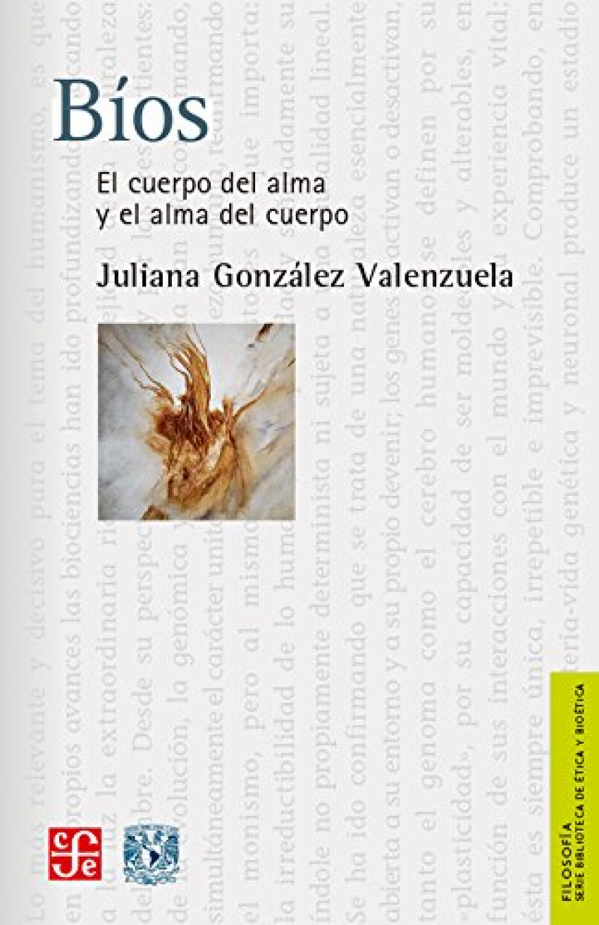 Bíos. el cuerpo del alma y el alma del cuerpo - González Valenzuela, Juliana