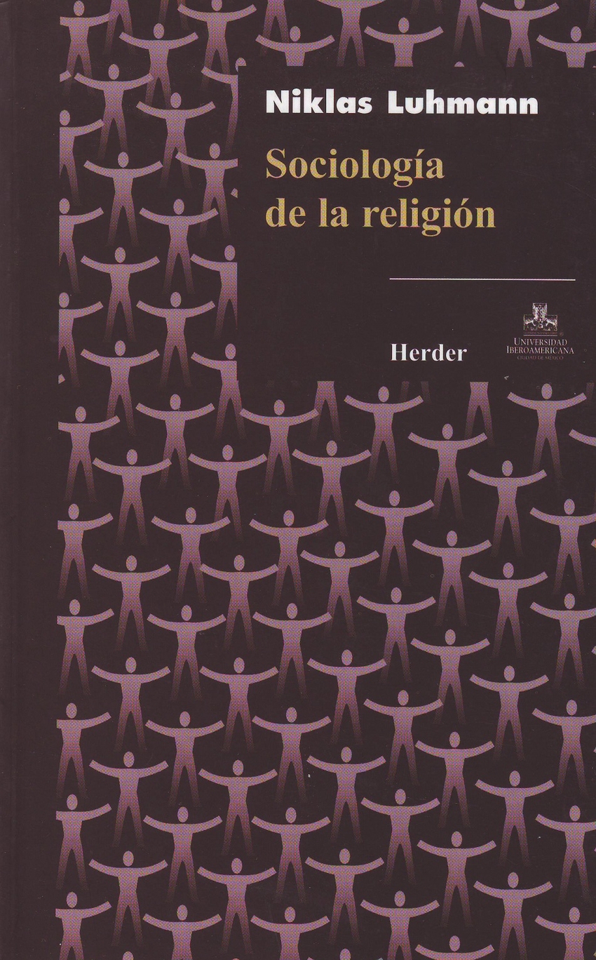 Sociología de la religión - Luhmann, Niklas