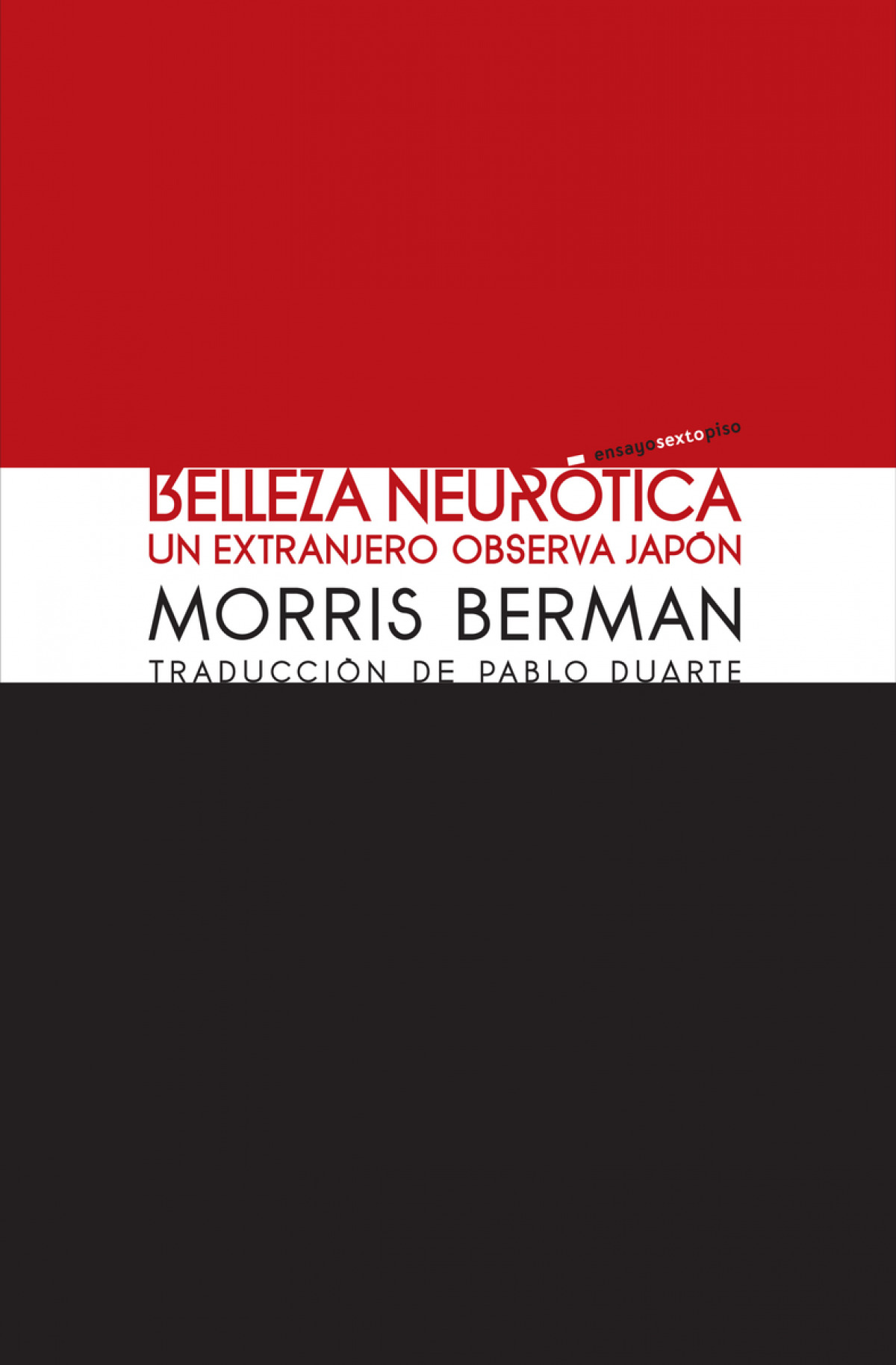 Belleza neurótica - Berman, Morris