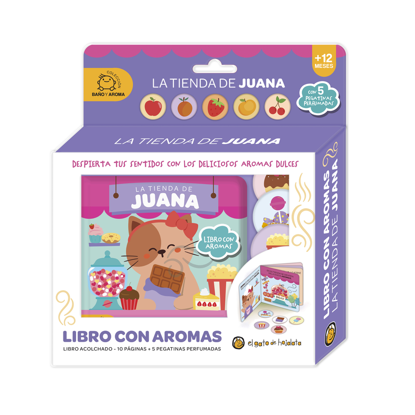 La tienda de Juana (Libro con aromas)