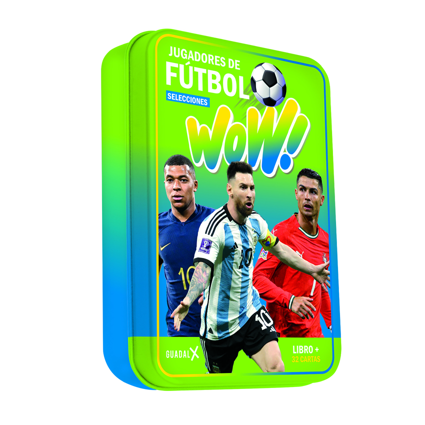 Jugadores de F�tbol (WOW! Lata) (Libro+32 cartas)