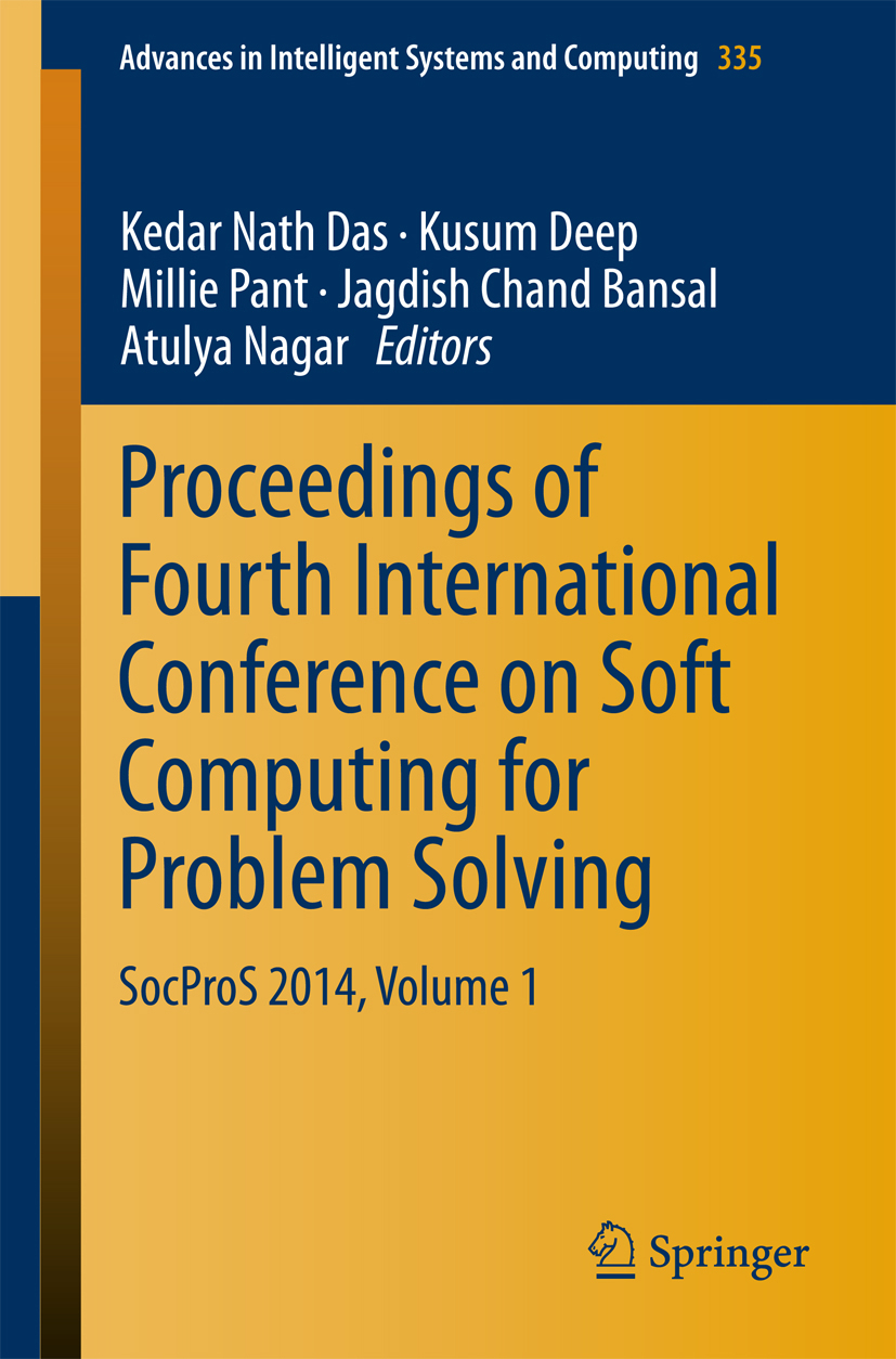 Proceedings of Fourth International Conference on Soft Computing for Problem Sol