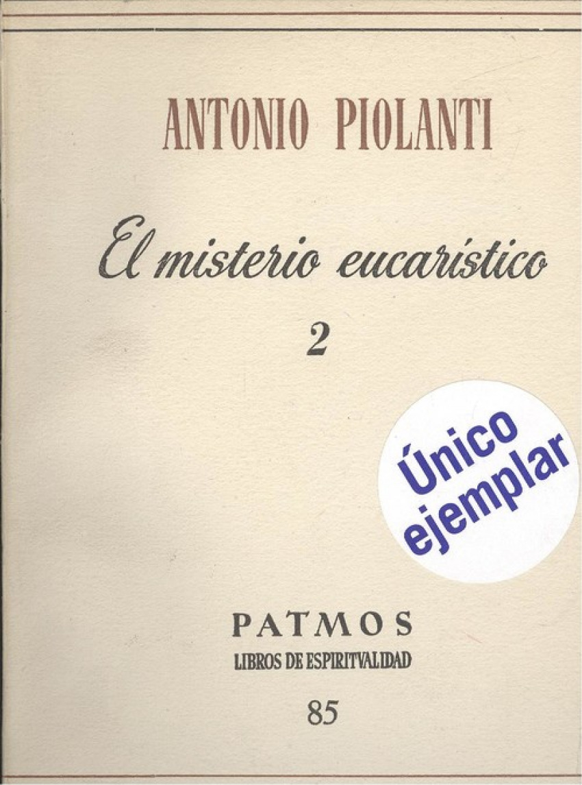 El misterio eucar�stico II