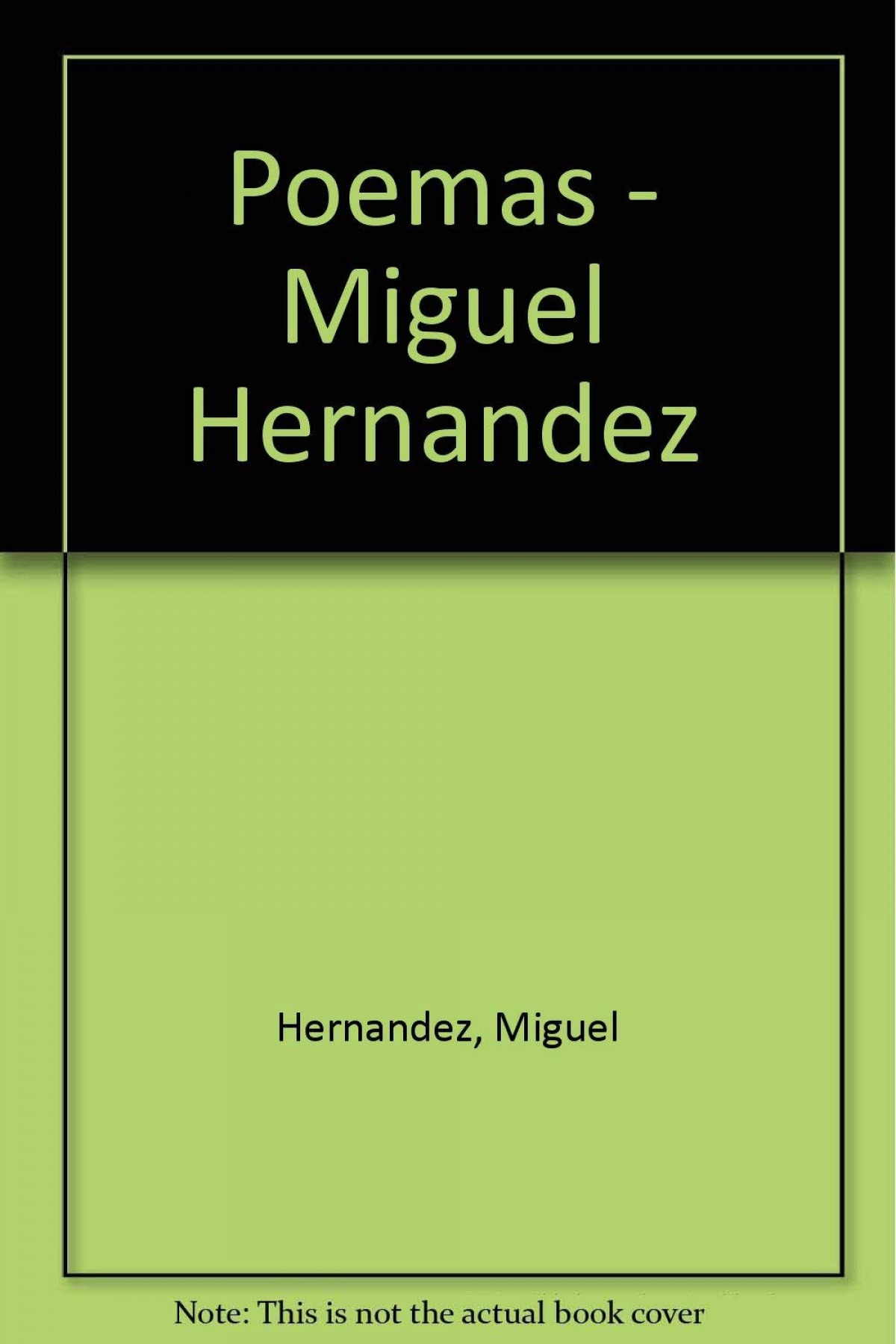 Poemas - Hernández, Miguel