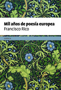 1000 A�OS DE POESIA EUROPEA