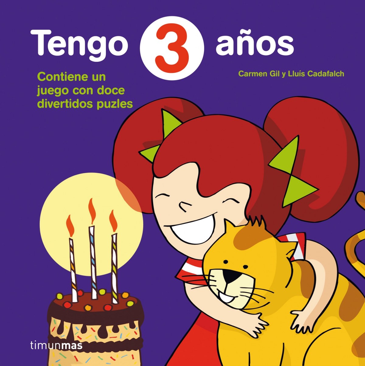 Tengo 3 años Incluye doce divertidos puzzles - Lluís Cadafalch