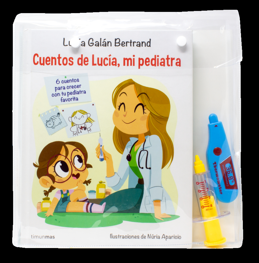 Maletín de cuentos de Lucía, mi pediatra - Llibreria Sarri