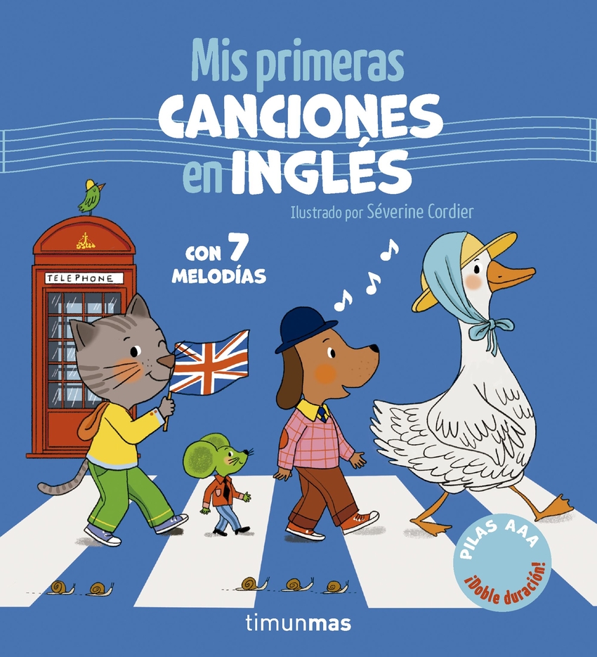 Mis primeras canciones en ingl�s. Con 7 melod�as