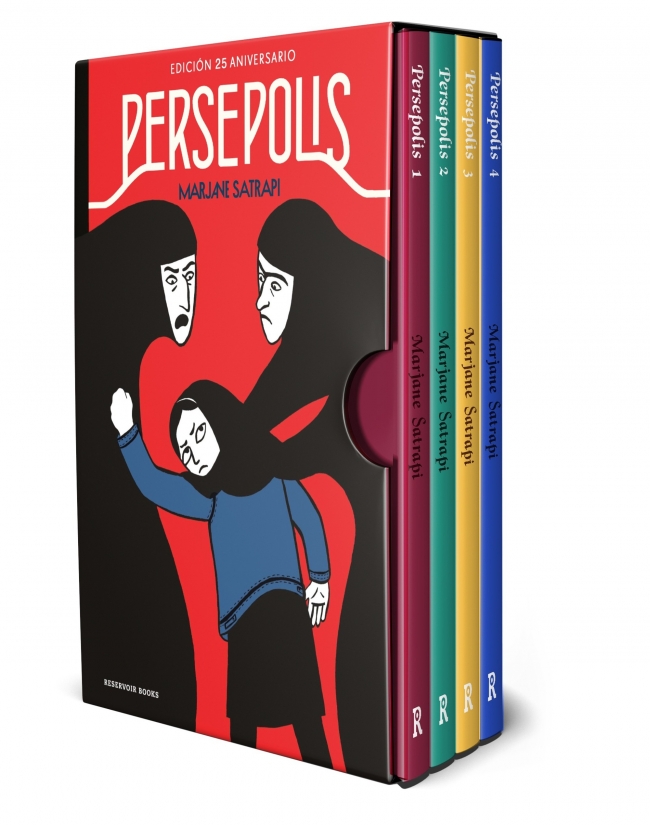 Estuche persepolis 4 t�tulos