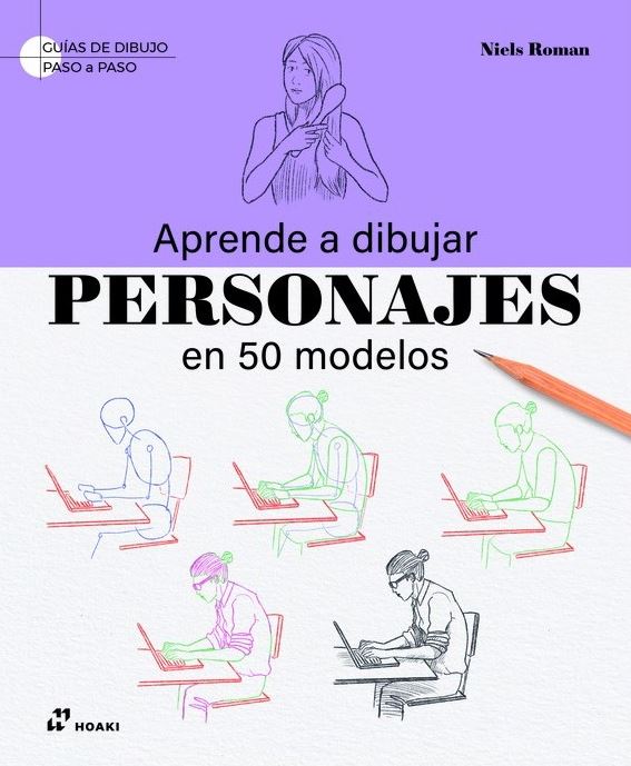 APRENDE A DIBUJAR PERSONAJES EN 50 MODELOS