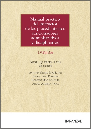 Manual pr�ctico del instructor de los procedimientos sancionadores administrativos y disciplinarios
