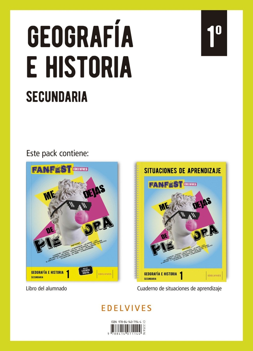 Proyecto: FanFest - Geograf�a e Historia 1 Secundaria. Libro del alumnado + Cuaderno