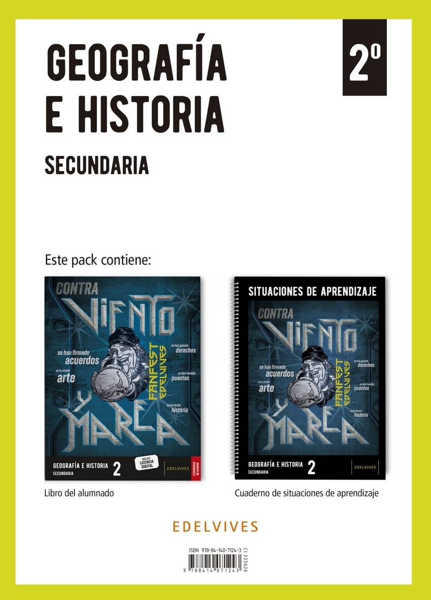 Proyecto: FanFest - Geograf�a e Historia 2 Secundaria. Libro del alumnado + Cuaderno