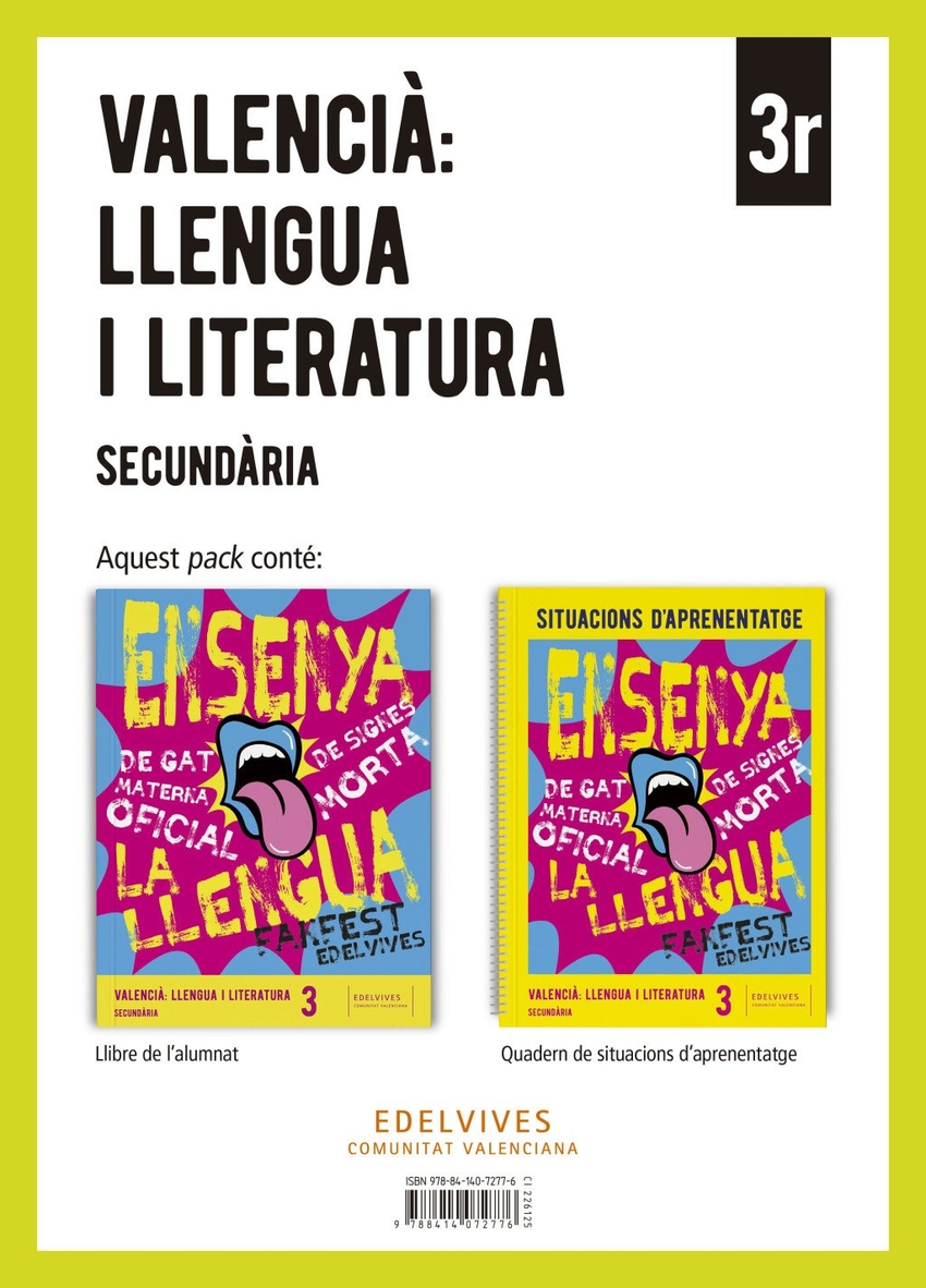 Projecte: FanFest. Valenci� : Llengua i Literatura 3 Secund�ria.