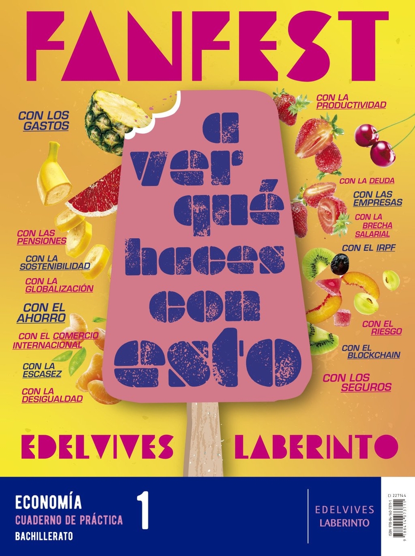 Proyecto: Fanfest 2026. Econom�a 1 Bachillerato. Libro del alumno + Cuaderno de pr�ctica