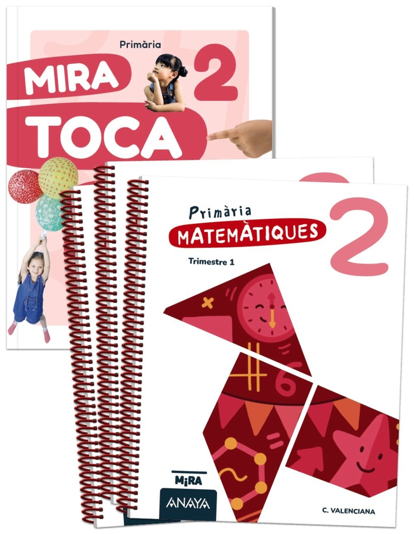 MATEMATIQUES 2. + MIRA, TOCA, SENT... LES MATES 2