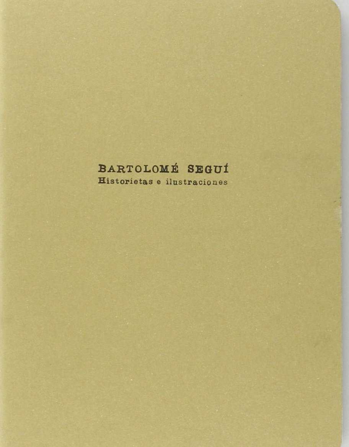 Bartolom� Segu�: historietas e ilustraciones