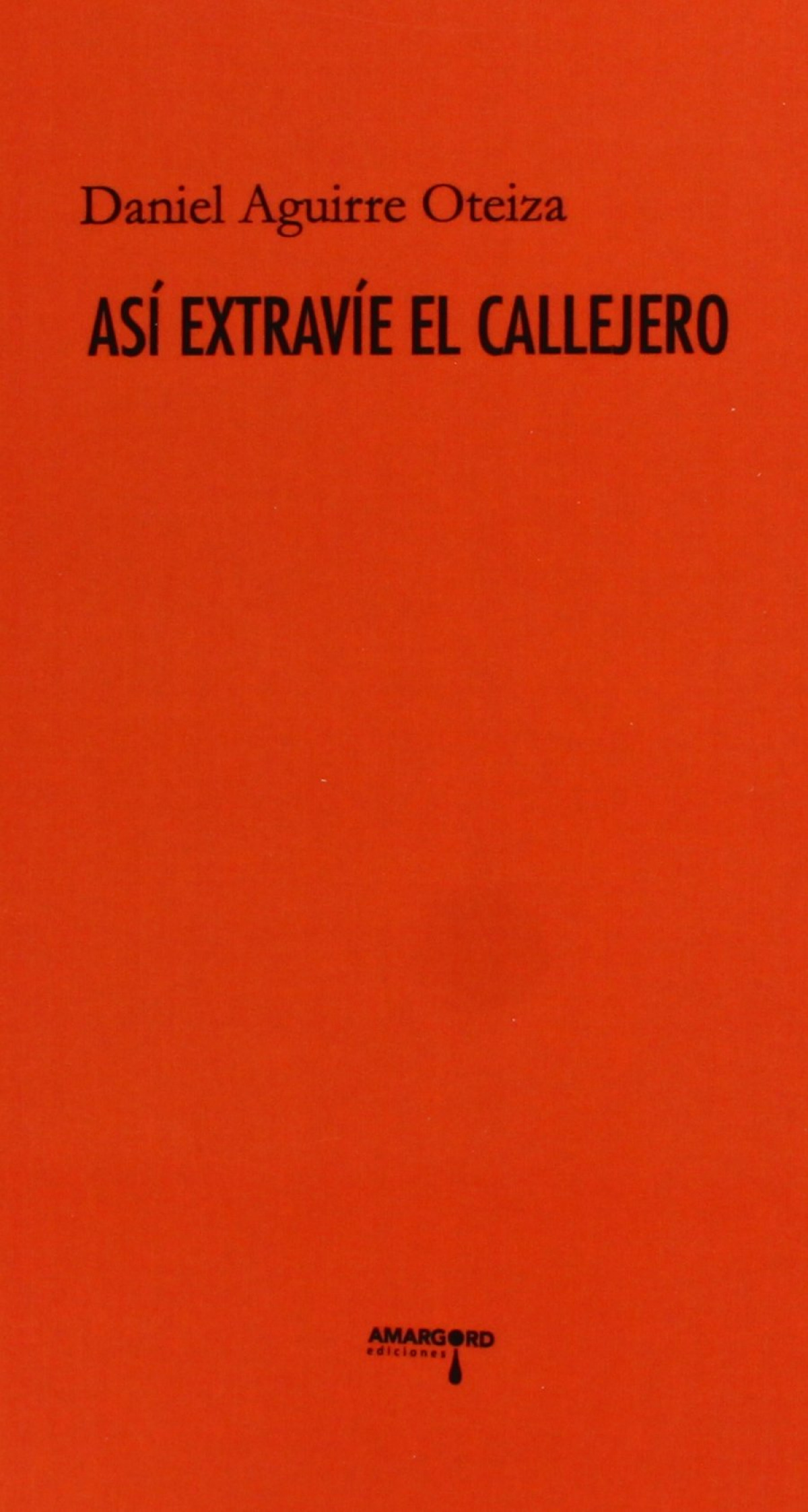 As� extravi� el callejero