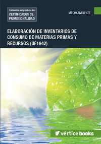 Elaboraci�n de inventarios de consumo de materias primas y recursos (UF1942)
