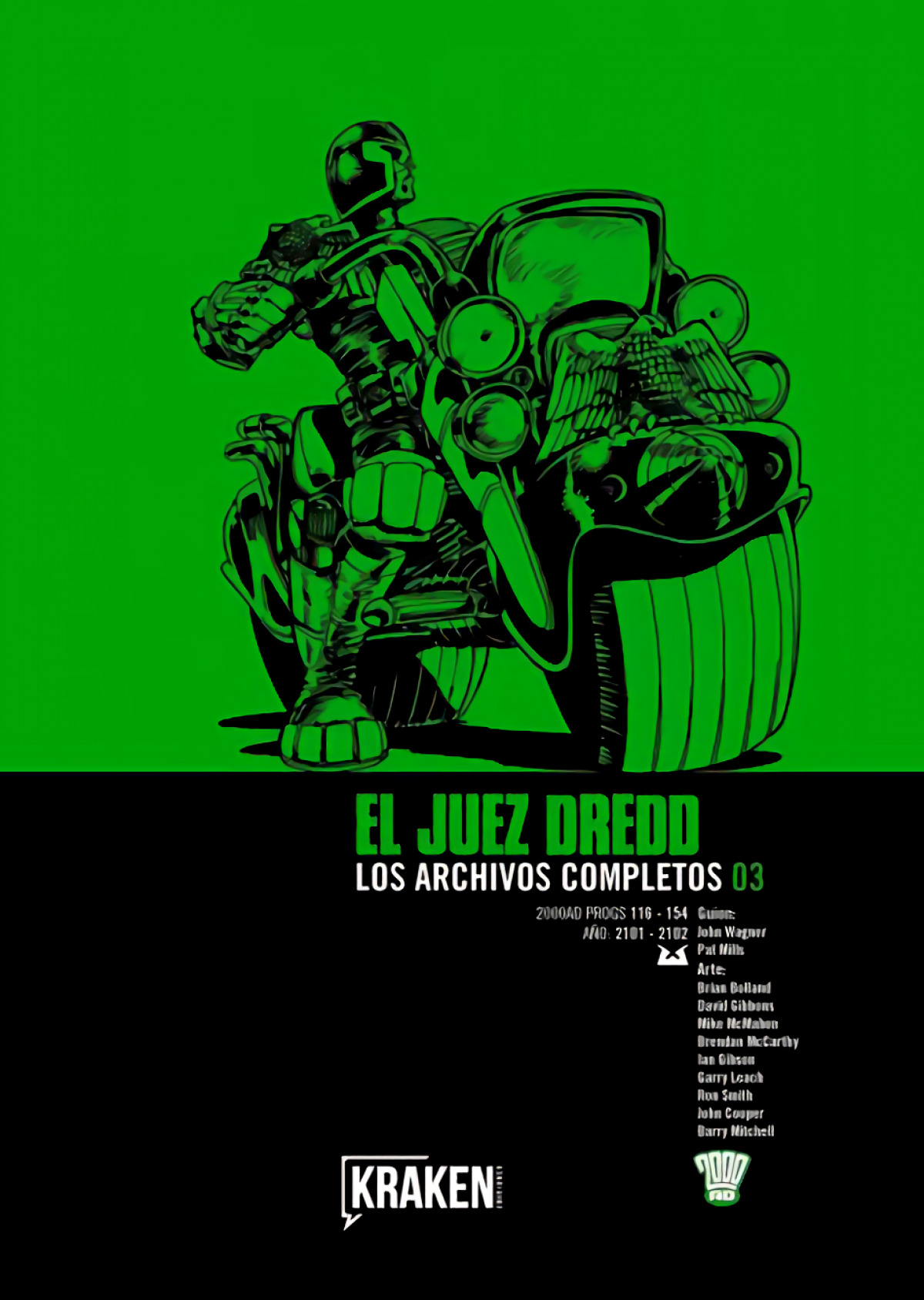 Juez dredd:los archivos completos 3 - Wagner, John/Bolland, Brian/Mcmahon, Mike