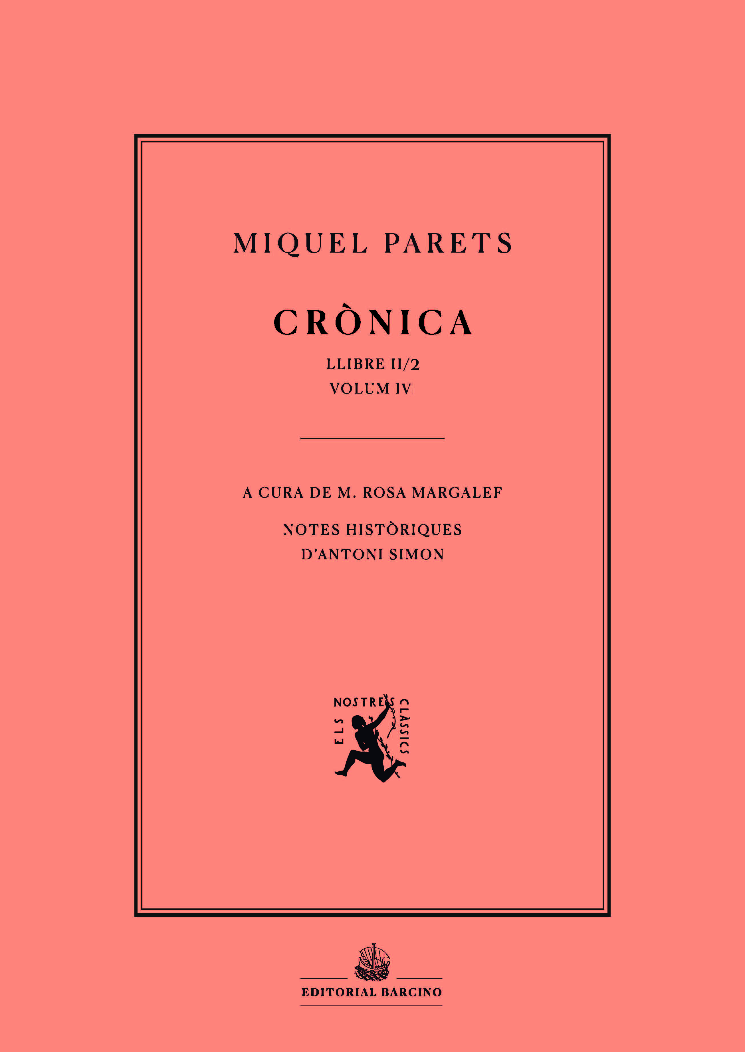 Cr�nica de Miquel Parets