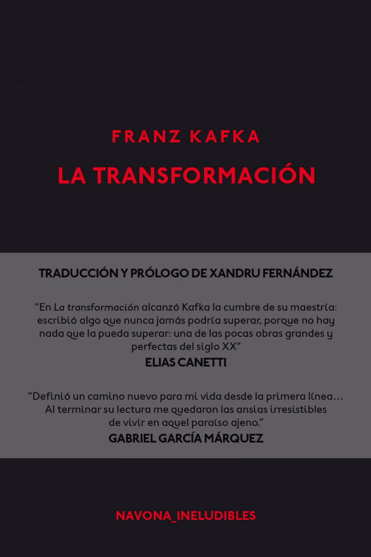 La transformación - Kafka, Franz