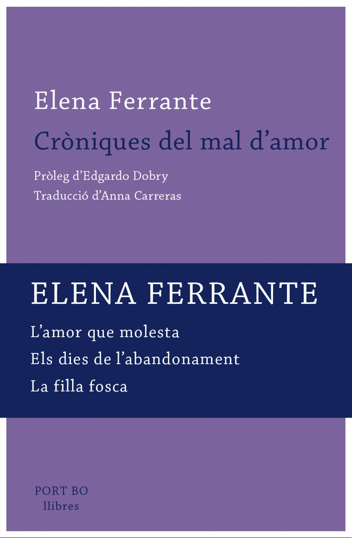 CRÒNIQUES DEL MAR D'AMOR - Ferrante Elena