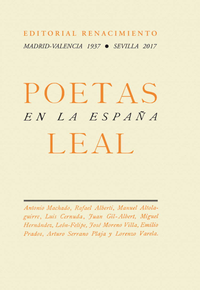 Poetas en la España leal (FASCIMILES)