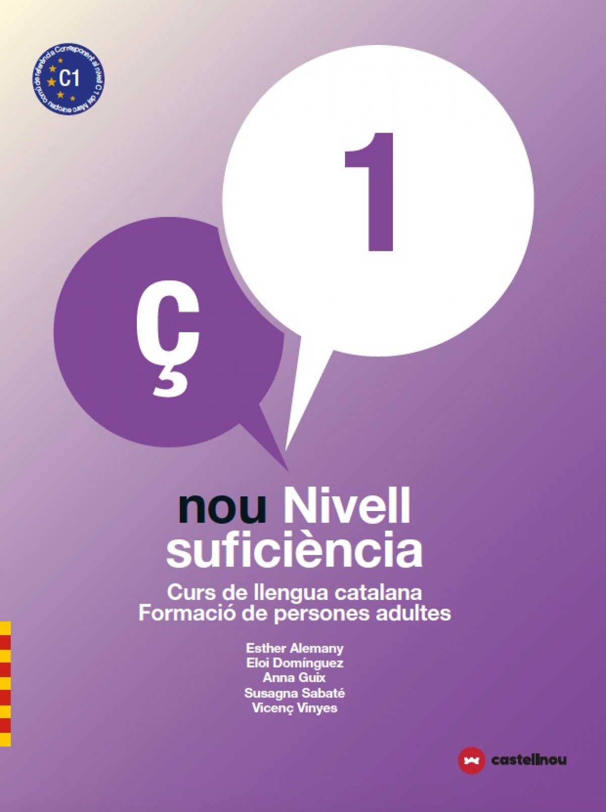 Nou nivell suficiencia persones adultes 1 curs llengua catalana person