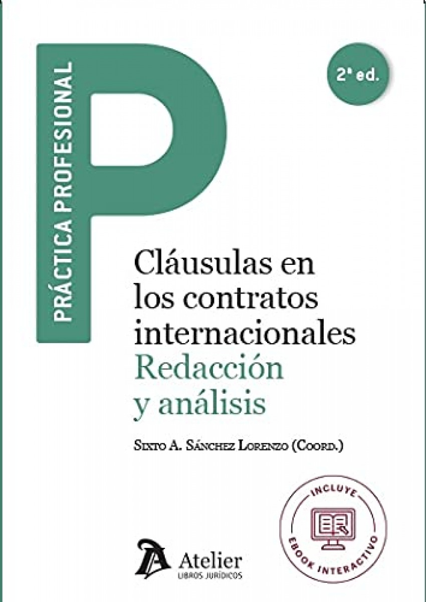 Cl�usulas en los contratos internacionales: redacci�n y an�lisis (2� edici�n)