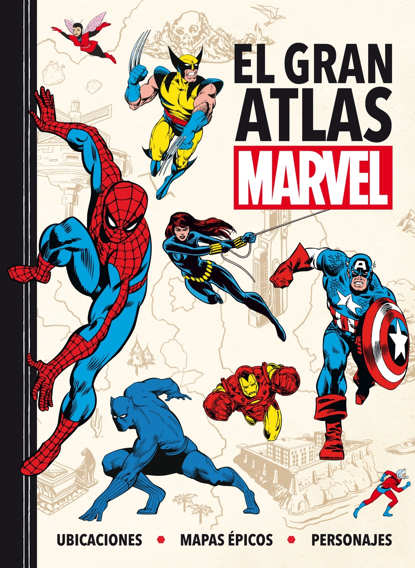 El gran atlas Marvel Papelería La pajarita