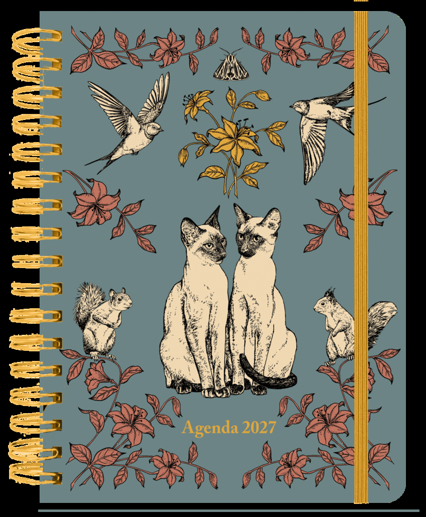 Agenda anual semanal 2027 Laura Agust� 