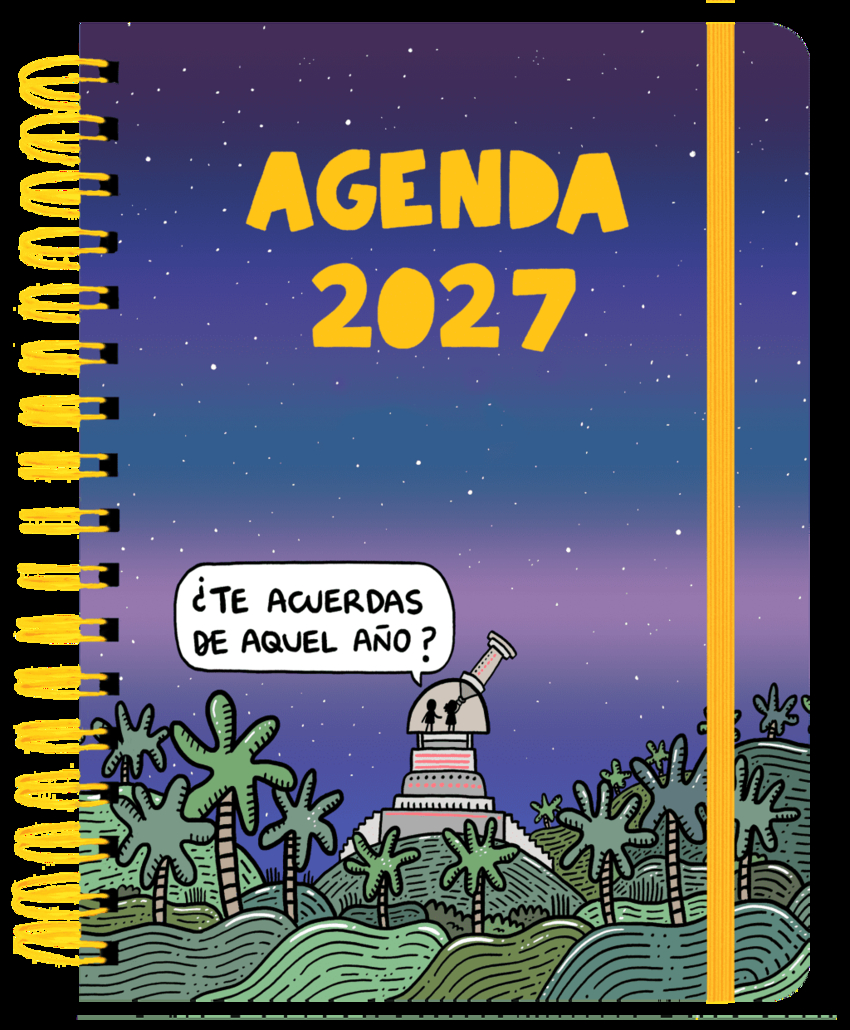 Agenda anual semanal 2027 72 kilos